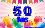 Joyeux Anniversaire 50 ans