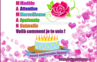 Bon anniversaire maman