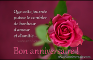 Bon anniversaire amical