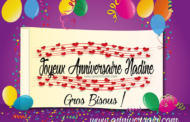 Joyeux anniversaire à Nadine