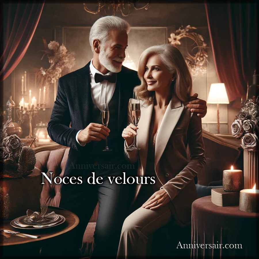 29 ans de mariage : les noces de velours