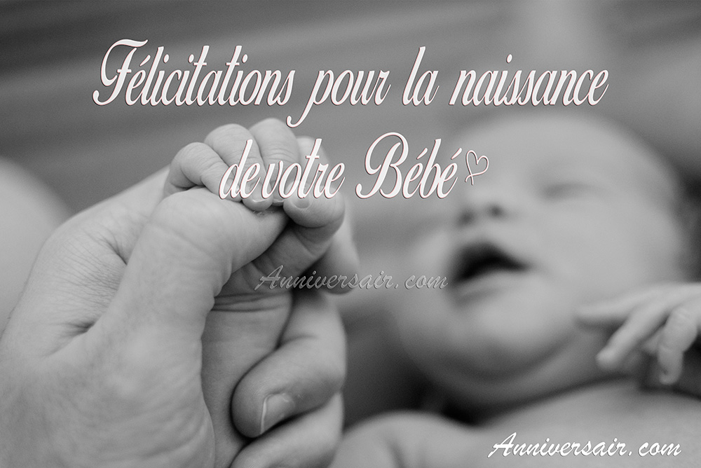 80 Messages félicitations naissance fille garçon bébé