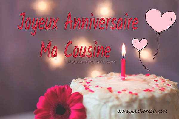 30 sms Joyeux anniversaire cousine